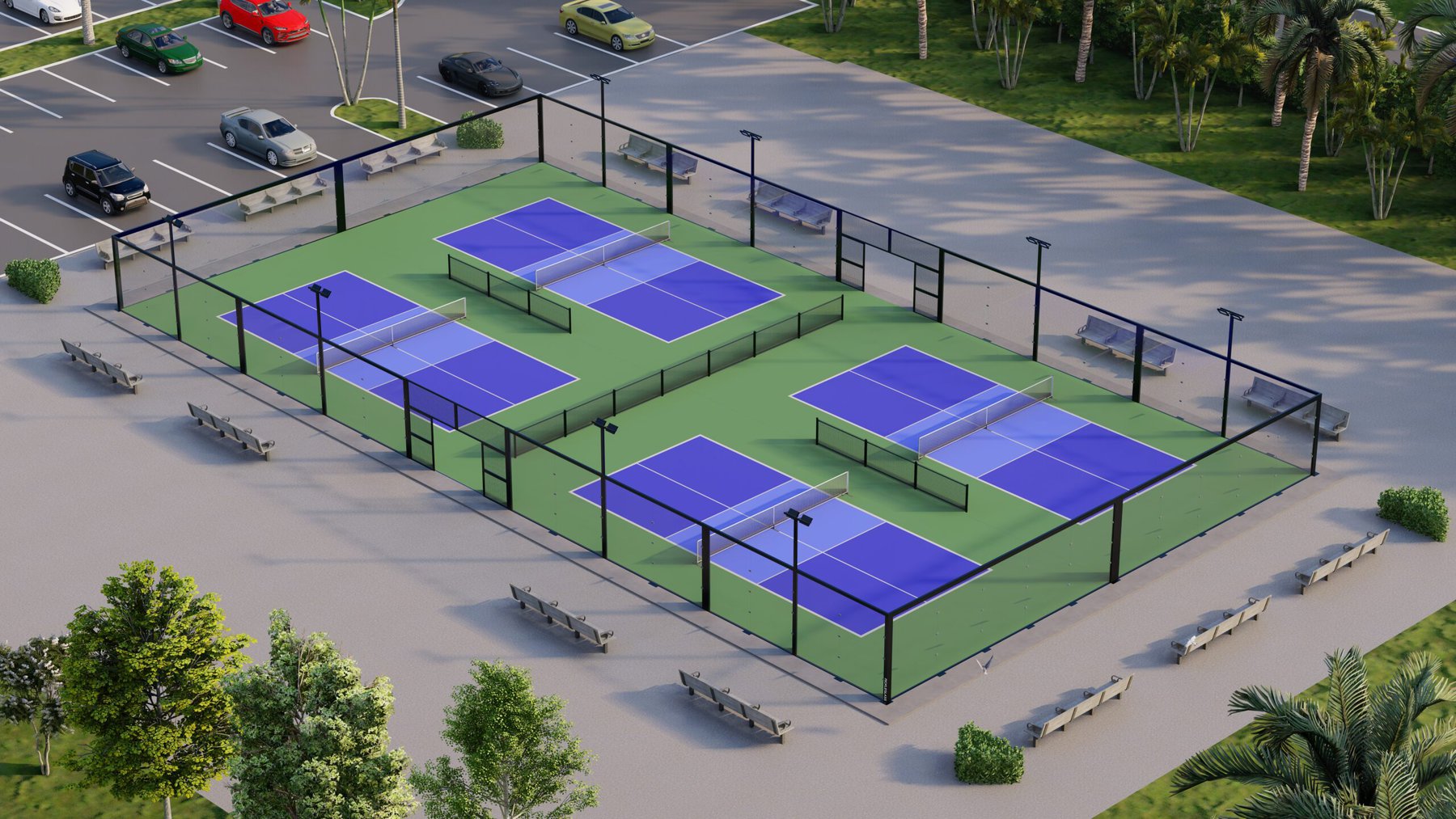 Pickleball Court Builders Pickleball Court Installers