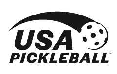 USA pickleball logo dark
