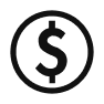 dollar sign icon