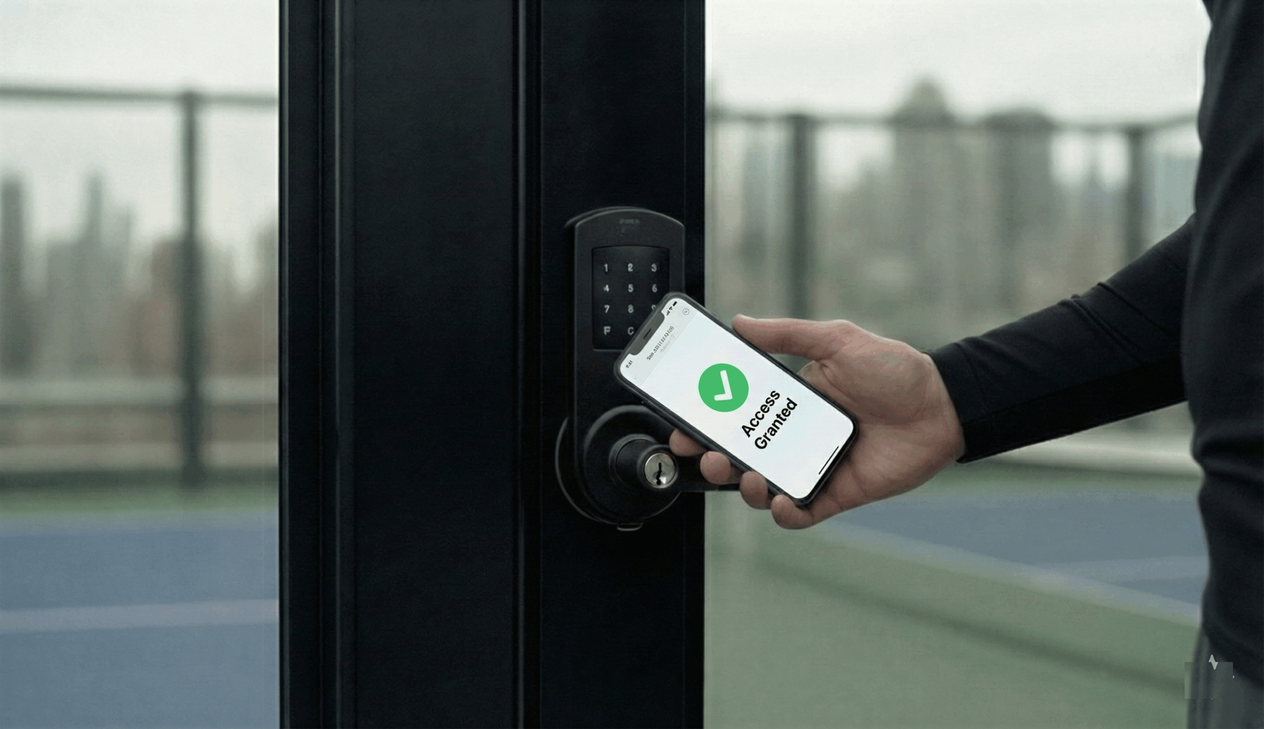 SmartLock Control Pickleball Courts