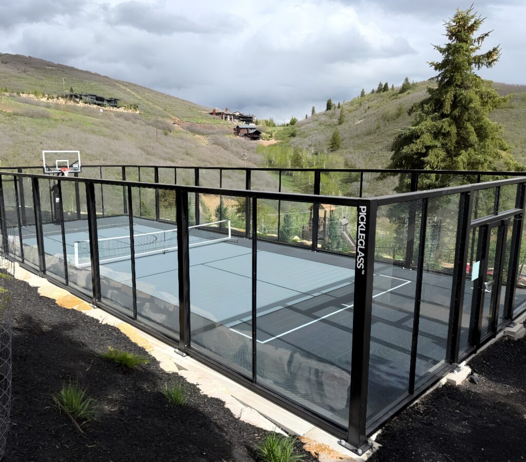 Pickleball and basketball court