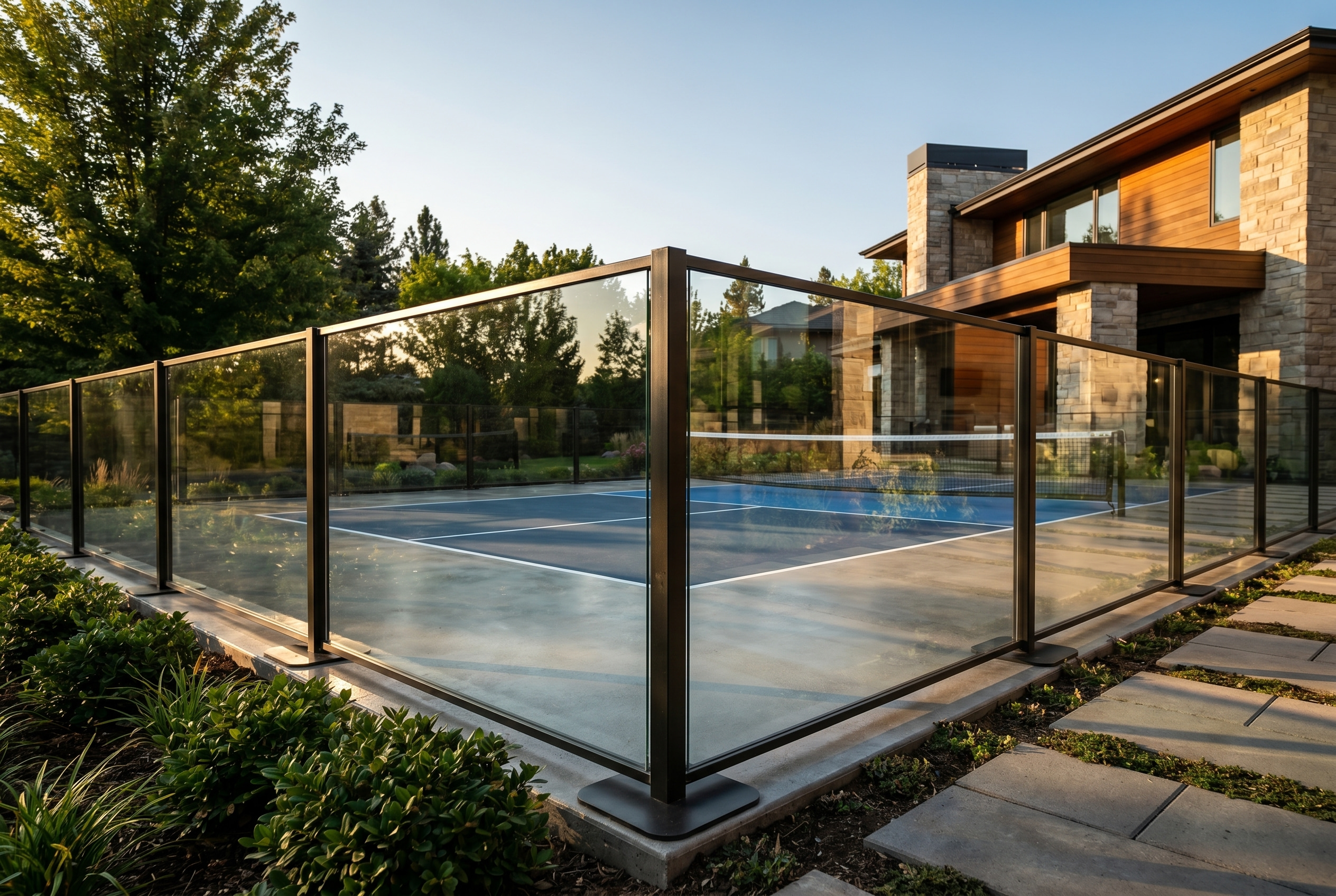 Pickleball Court Luxury Home
