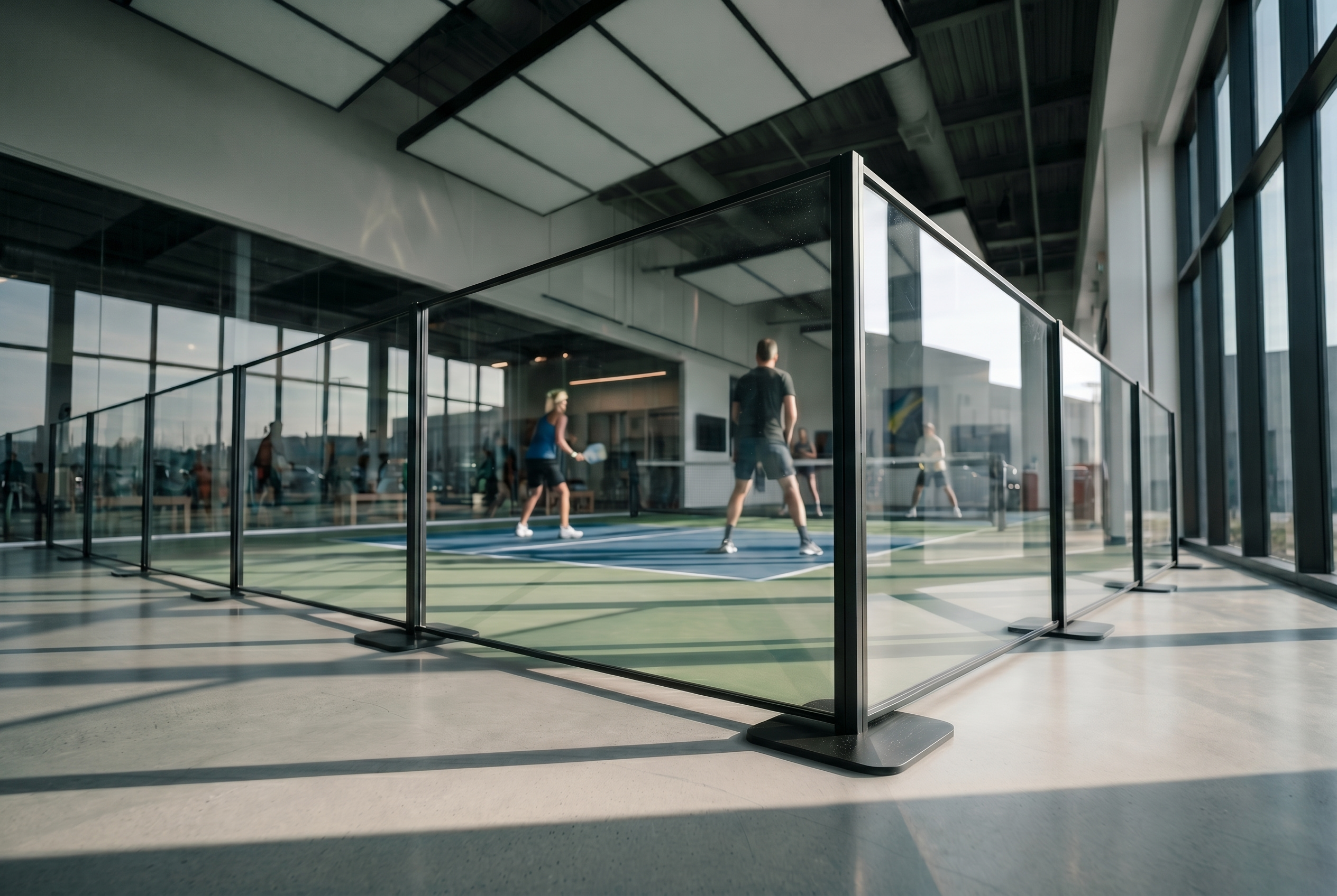 Indoor Club Freestanding Barrier