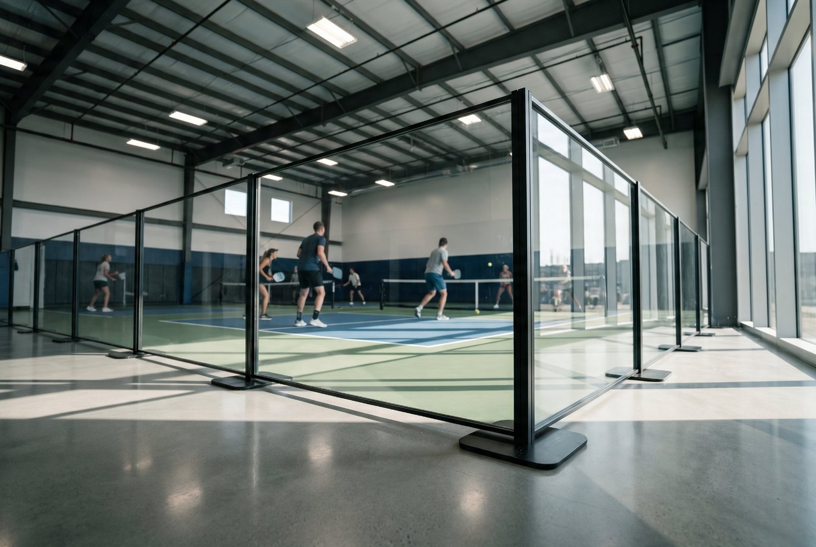 INFINITYFLEX modular court partition